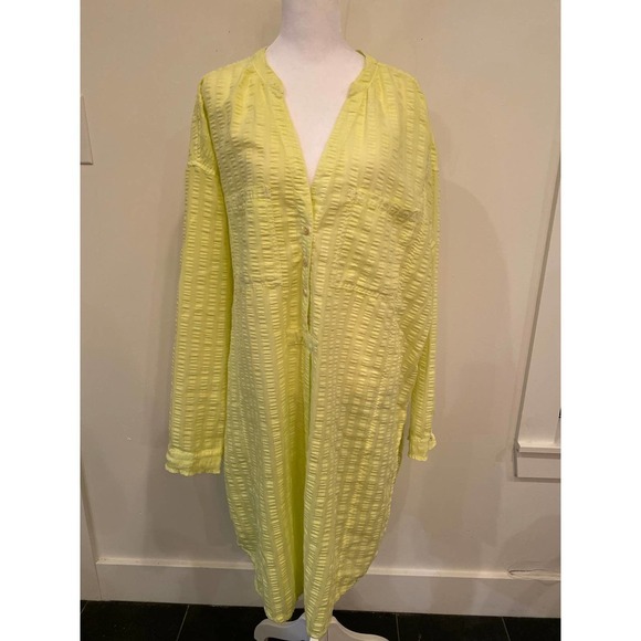 Pilcro Seersucker Tunic Button Down - Picture 4 of 11